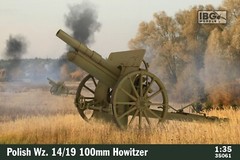 1/35 IBG 35061 Polish Wz. 14/19 100mm Howitzer