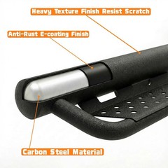 6-Inch Running Boards for 1500 Crew Cab 2019-2026, Heavy-Duty Side Steps,