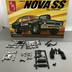 C NOTE 72 Nova Vintage Pro Stock 454 Engine W Tunnel Ram 1:25AMT LBR Model Parts