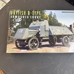 MINIART 39006 1/35 SCALE British B-Type Armoured Lorry Model Kit