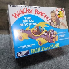 MPC Wacky Races The Mean Machine Snap Plastic Model Kit MPC935 1/25 Scale