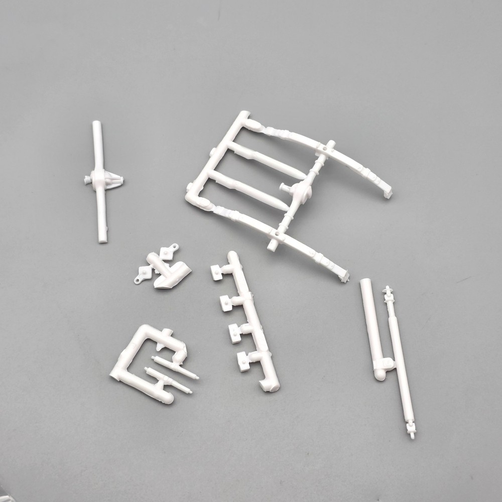MPC 1/25 1975 Datsun Pickup Parts Kitbash Drag Racing Rear End Suspension