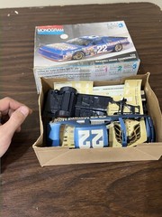 Monogram 1/24 1991 Maxwell House Thunderbird model 2942 Sterling Marlin New