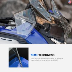 Motorcycle Windshield Side Windscreen for BMW R1300GS Adventure R1300GS ADV
