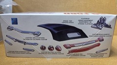 1950 Ford Convertible TOP & REAR GLASS 1:25 Scale AMT NEW Model PARTS