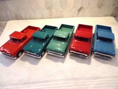 1962 Chevrolet Apache Pickup GREEN Dealership Promo IN Original Box REAL NICE