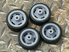 Resin 21/20 Inch: “Centerline 631” Model car Wheels/Tires 1/24 1/25 scale