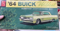 AMT 6524 1964 Buick Wildcat Hardtop Annual Vintage model 1/25 McM