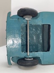 1959 Willys Jeep 2-door Station Wagon Promo 1/22 AUTHENTICAST Cerulean Blue VF++