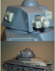 Brach Models 1/35 Hotchkiss H35 Conversion Set for Bronco H39 kits