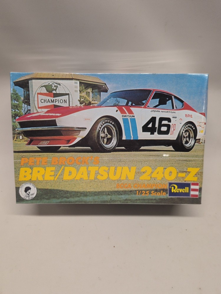 Revell Pete Brock BRE Datsun 240-Z Model Kit #1422 Factory Sealed
