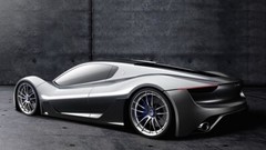 1:12 Maserati Race Car 24Custom Built HyperCar SuperCar18Carousel Concept Model