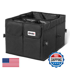 Dna Motoring Trunk Organizer For Car 60L Large Capacity Foldable Trunk