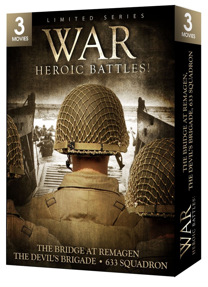 Tgg Direct War Heroic 3 Movie Set – The Bridge At / The / 633 Squadron