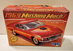 MPC 1969 Mustang Mach 1 Model Kit 1:25 1-0731 New OPEN Box 1984