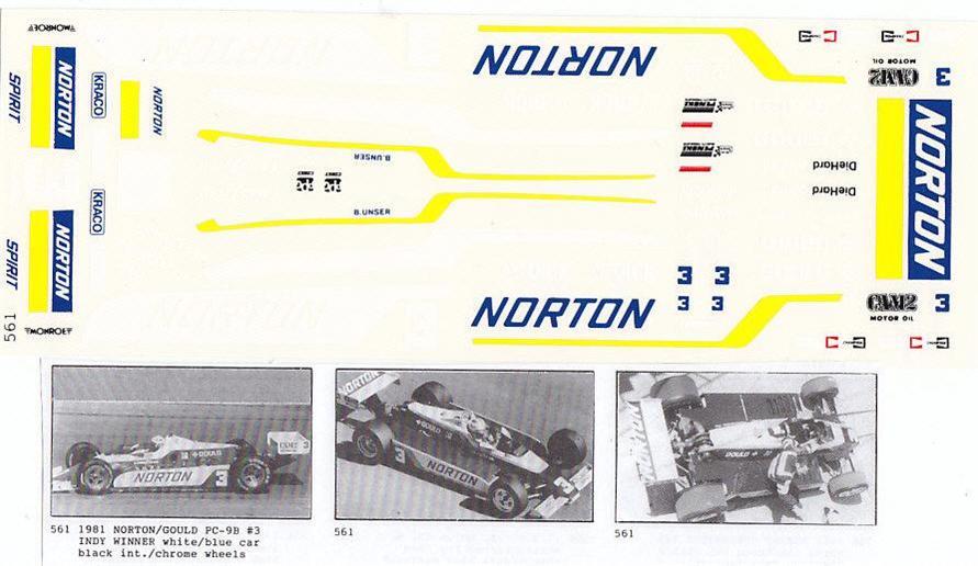 Fred Cady Decal #561 To Do The Norton/Gould PC-9B #3