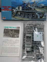 1/72 Scale German WWII 8 Ton Anti-Aircraft Half-Track, Hasegawa