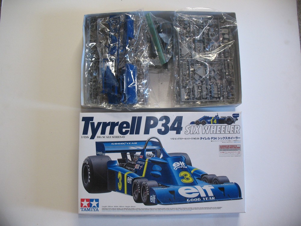 tamiya 1/12 tyrell p34 incomplete