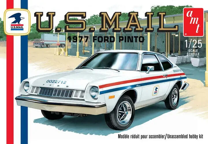AMT 1350 1:25 USPS 1977 Ford Pinto Plastic Model Kit Sealed