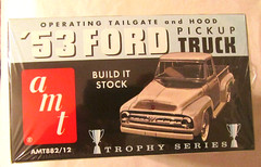AMT Trophy Series 1953 FORD PICKUP TRUCK ~ 1:25 Scale ~ 3 Builds in 1 ~ NIP