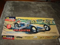 Monogram 0789 Slingshot Dragster Box Opened Kit Mint in Box 1/25 Scale 1996 Kit