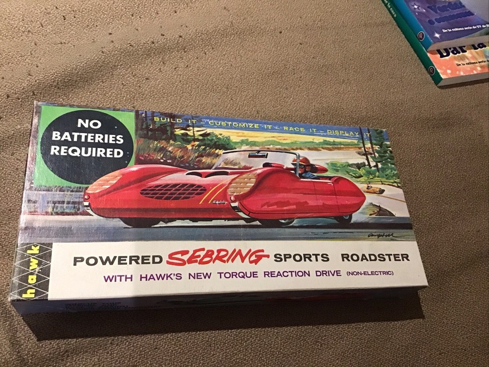 Hawk Powered Sebring Sports Roadster Vintage (1964) 638-60 Torque Action Drive