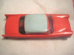 Johan 1957 Salmon Chrysler New Yorker 4 Door Hardtop Promo Model