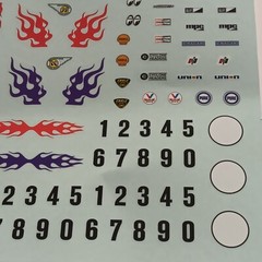 Decal Sheet Bantam Blast Altered Roadster MPC 1/25 AA/FA FUEL Vintage Sponsors