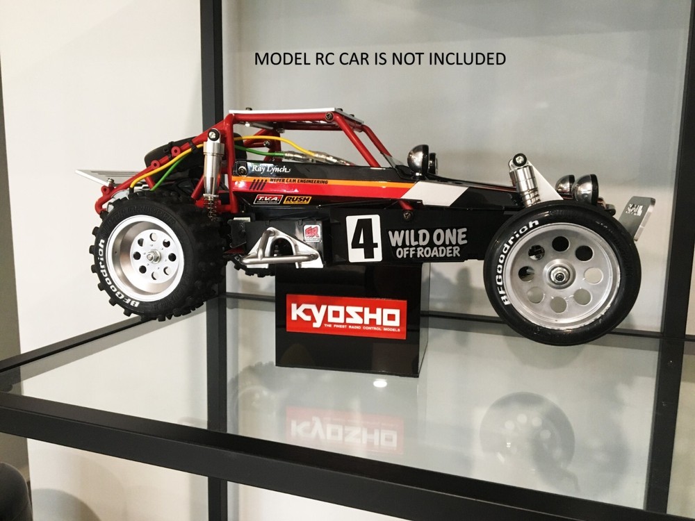 Kyosho 1/10 RC Acrylic Handmade Display Stand Ultima Turbo Scorpion Shelf Queen