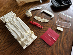 AMT 1962 Pontiac Tempest Cvt Built Model Car Kit Builder Read
