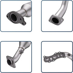 Front Rear Left Right Catalytic Converter Compatible with Toyota 4Runner 2003-20