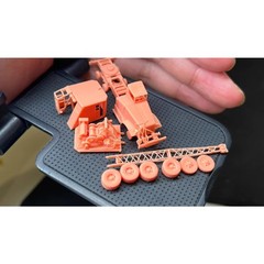 1/144 US WWII Brockway C666 Quick-Way Crane Wrecker Truck Unpainted Kit