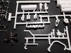 AMT Kenworth W-925 Tractor 1/25 Cummins 6 cylinder diesel engine motor nta-370