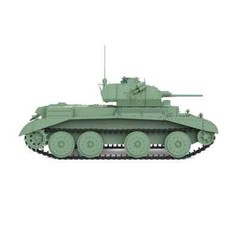 SS72563 1/72 25mm Military Model Kit British A13 MKII Cruiser MkIV Light Tank