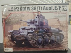 Panda #16001 1/16 German WWII Pz.Kpfw.38(t) Ausf E/F Tank