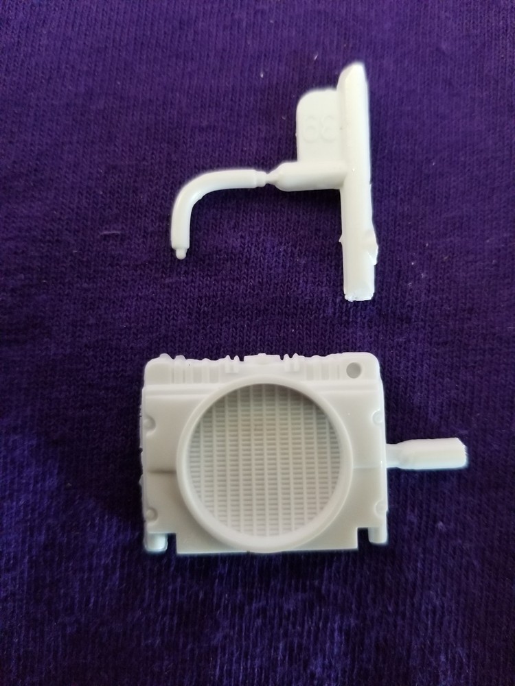 68 Mustang GT RADIATOR & HOSE from Revell 1:25 Model Kit 1968