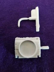 68 Mustang GT RADIATOR & HOSE from Revell 1:25 Model Kit 1968