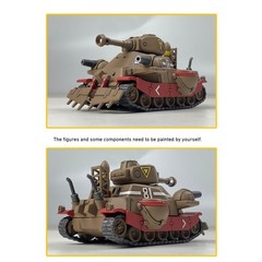 HiPlay XINSHI MODEL Plastic Model Kits:Metal Slug X: Land Seek Truck / Tank Gift