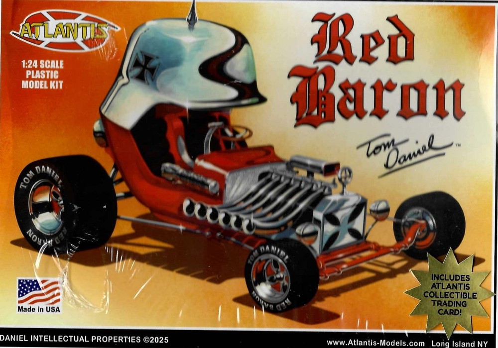 Atlantis M6740 Red Baron 1/24 model kit
