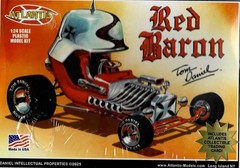 Atlantis M6740 Red Baron 1/24 model kit
