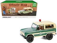 Greenlight 19143 1/18 1967 Ford Bronco “Smokey Bear Forest Ranger”
