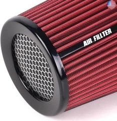 3″ 3.5″ 4″ Inlet Car Replacement Cold Air Intake Filter 76mm 89mm 102mm 3 Sizes