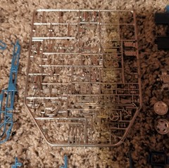 Vintage 1963 Revell Mickey Thompsons Attempt I 1/25 Scale Model Kit Started