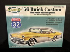 ATLANTIS H1230 ‘56 BUICK CUSTOM MODEL KIT-NIB-1:32 SCALE