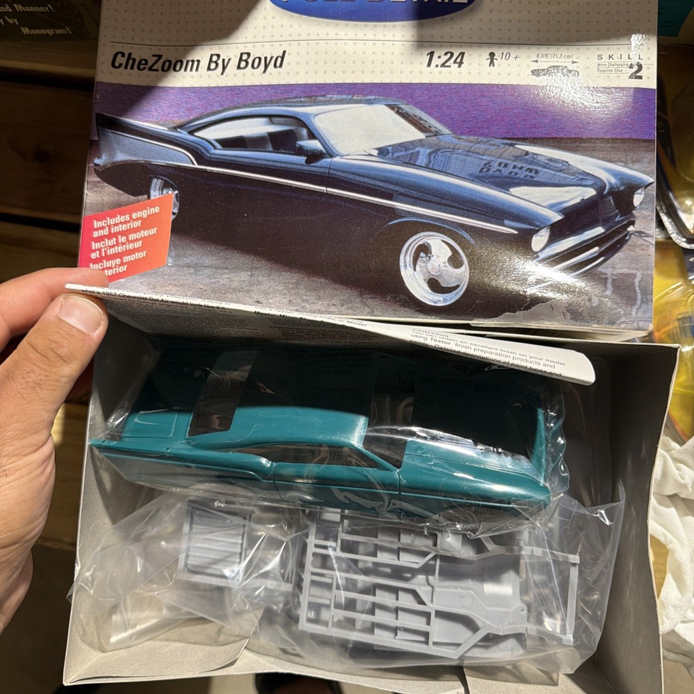 !Testors Full Detail Chezoom By Boyd Plastic Model 57 Chevy