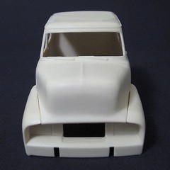 NB295 Jimmy Flintstone 1953 Ford 4 door Cabover resin car body