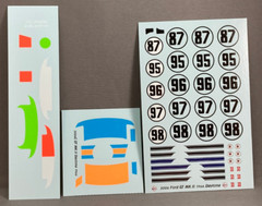 1/32 Decals Ford GT Mk II Daytona 1966 Starfighter Decals #3006
