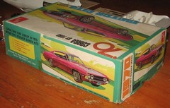 AMT 1970 Ford Torino Cobra HT Motor City Stocker Kit X854 Unpainted in Box 70