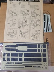 1965 Mustang Fastback 1/12 Scale Revell H-1286 Includes Parts For Shelby GT-350
