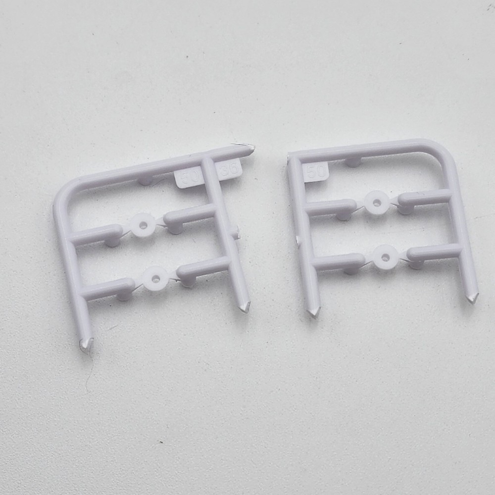 Revell 1/25 85 Oldsmobile 442/FE3-X 85-4446 Parts Wheel Hub Inserts
